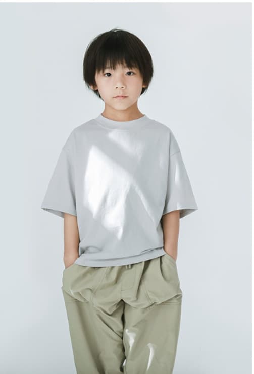 無地 Tシャツ キッズ ゆったりシルエット 無地半袖シャツ