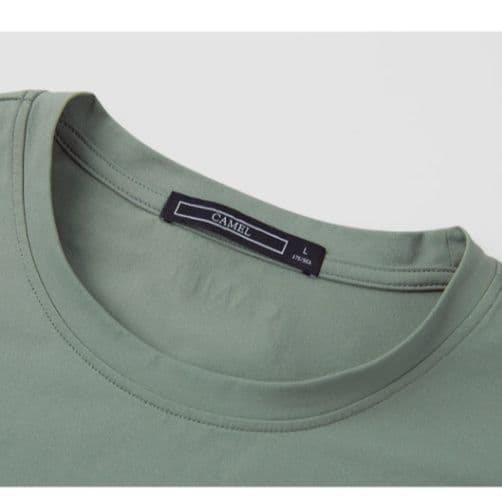 無地 Tシャツ シンプル美シルエット 柔らか素材半袖