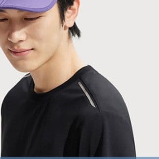 無地 Tシャツ 吸汗速乾アクティブ半袖シャツ