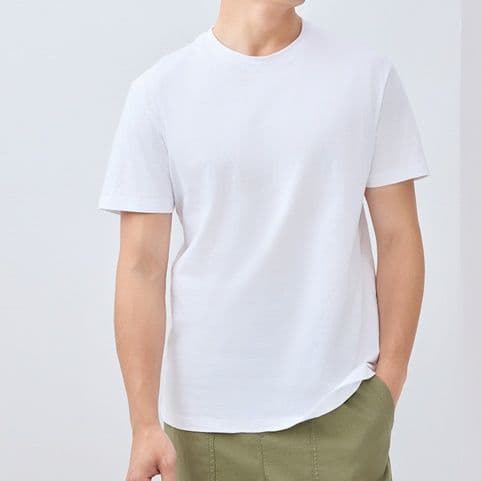 無地 Tシャツ 究極の定番 クルーネック半袖