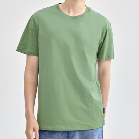 無地 Tシャツ 究極の定番 クルーネック半袖