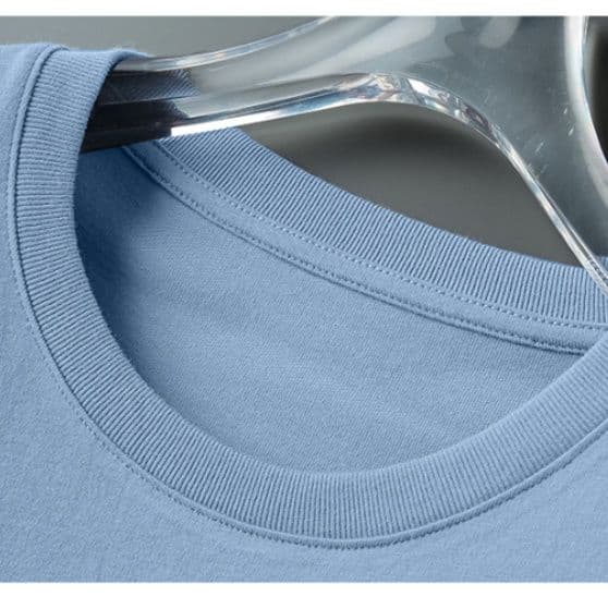 無地 Tシャツ すっきり着こなせる定番丸首半袖