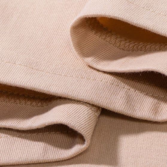 無地 Tシャツ 上質綿素材 ゆったり快適半袖シャツ