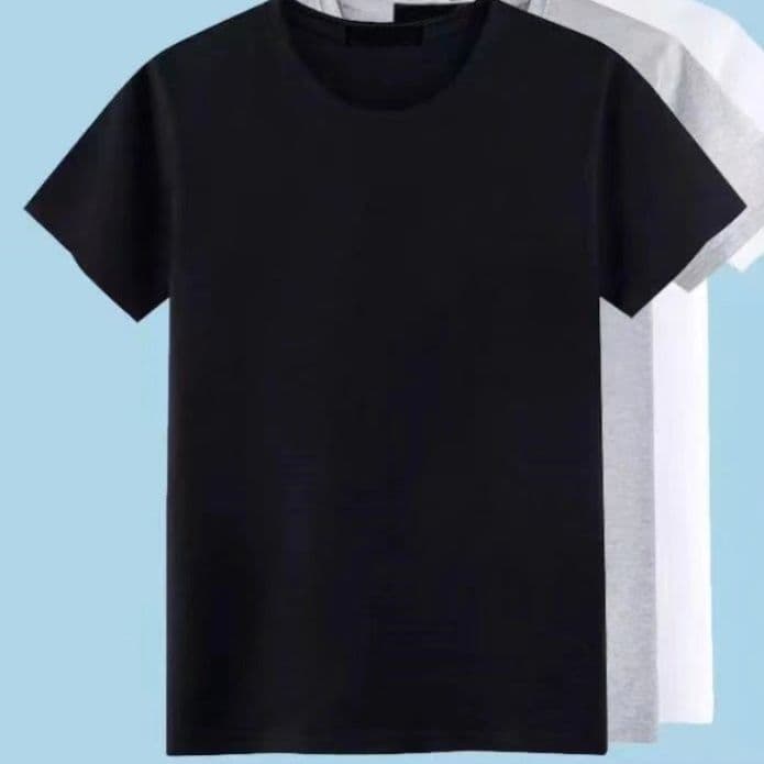 無地 Tシャツ 究極のシンプル丸首半袖
