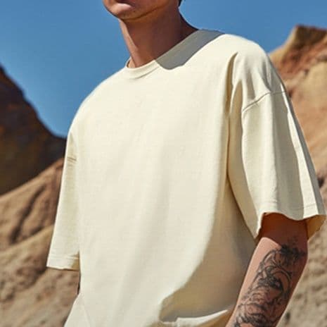 無地 Tシャツ 究極の定番 丸首半袖Tシャツ