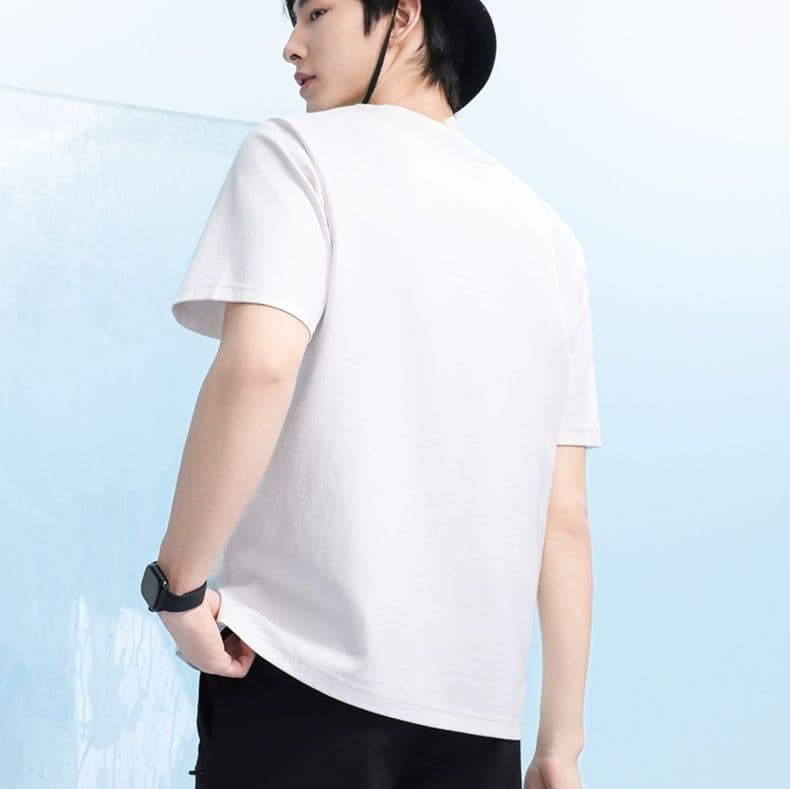 無地 Tシャツ シンプル美シルエット半袖トップス