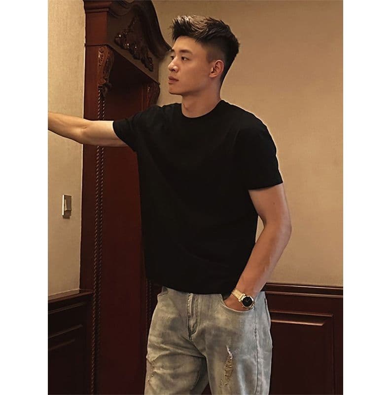 無地 Tシャツ 上質シルエット 極上やわらか半袖