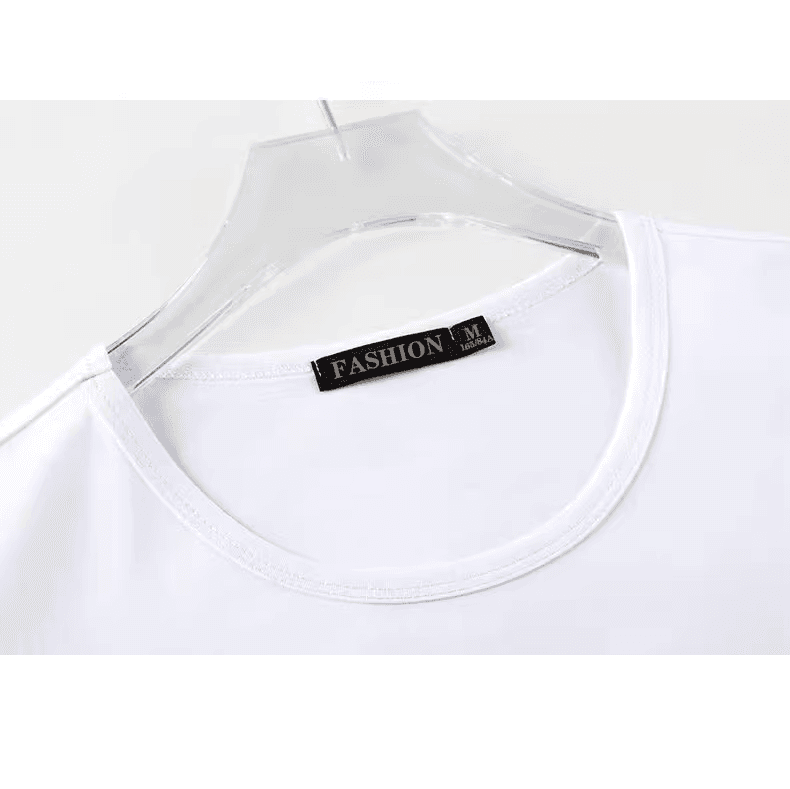 無地 Tシャツ スタンダード丸首半袖シャツ