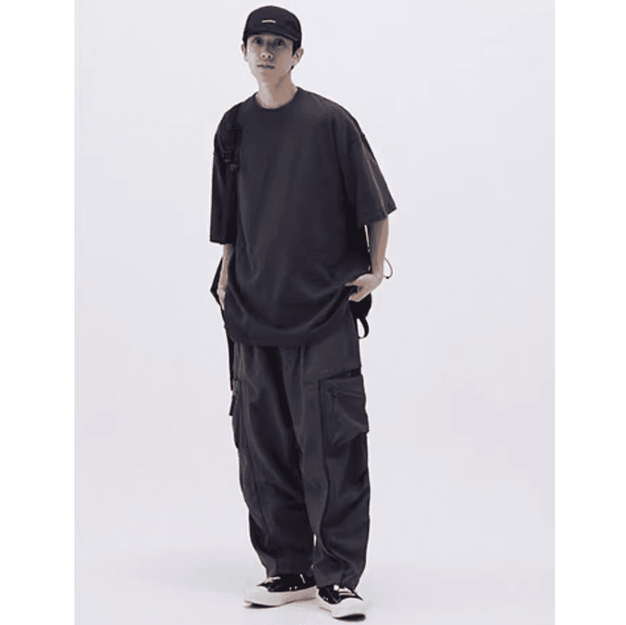 無地 Tシャツ シンプル リラックス 無地フォルム