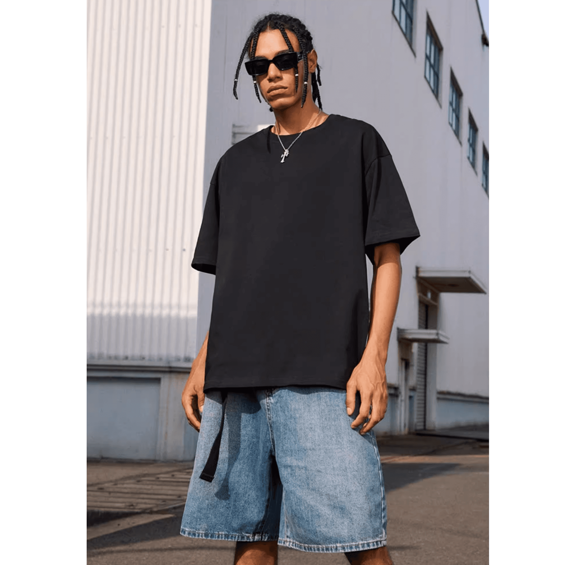 無地 Tシャツ ゆとりシルエット 上質素材 半袖