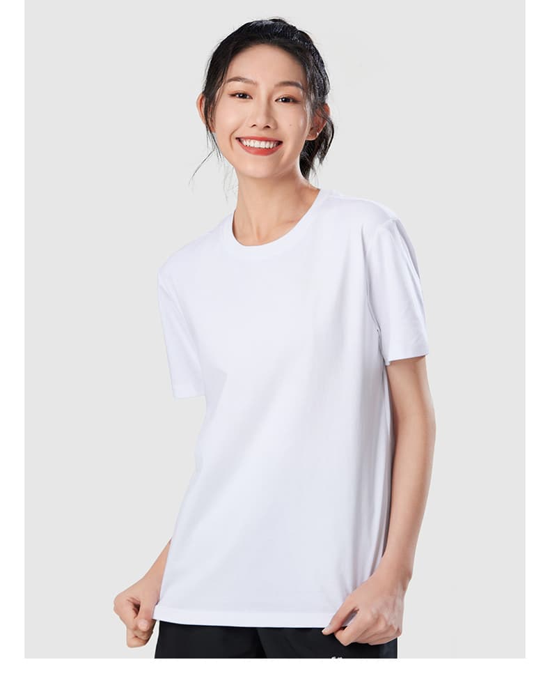 無地 Tシャツ レディース すっきりシルエット 快適着心地の無地半袖