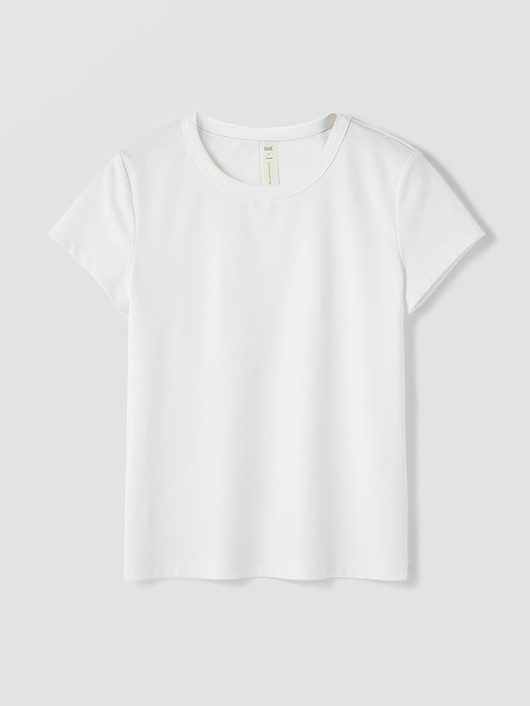 無地 Tシャツ なめらか肌触り シンプル半袖