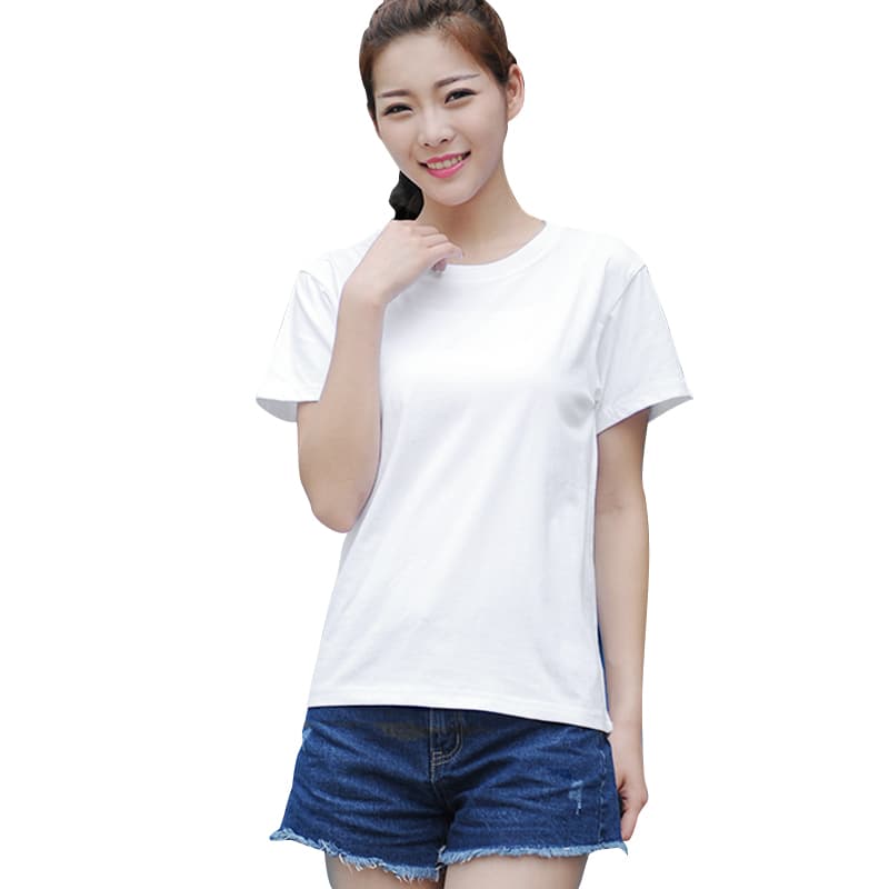 無地 シャツ シンプル カジュアル ペア Tシャツ