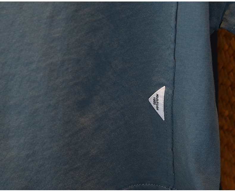 無地 Tシャツ なめらか素材のショート丈無地Tシャツ