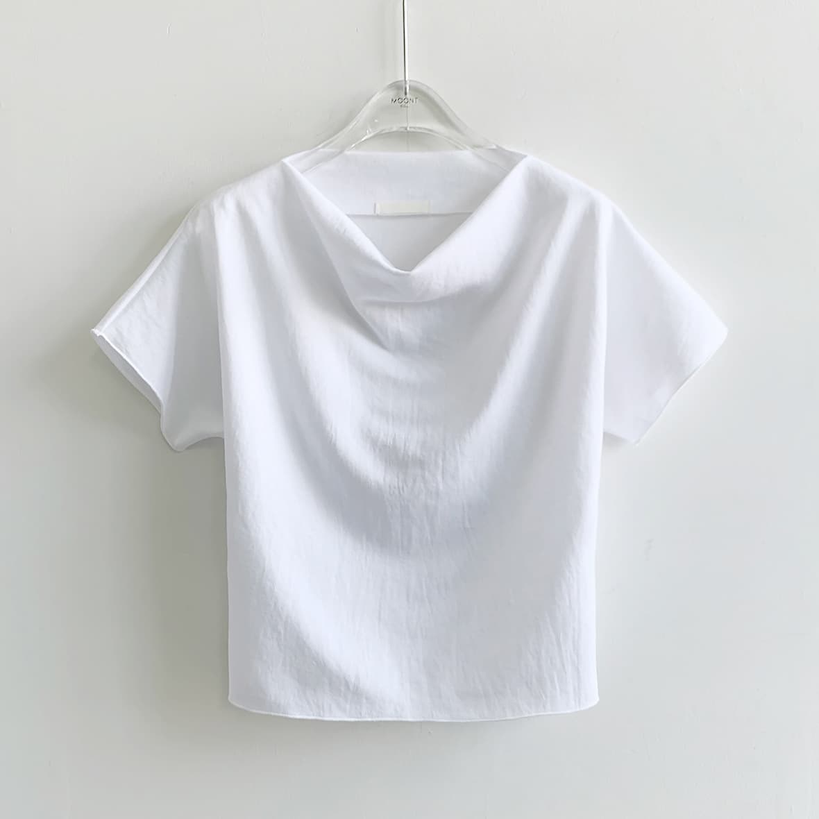 無地 Tシャツ レディース 無地 半袖 コットン ボートネック ティーシャツ