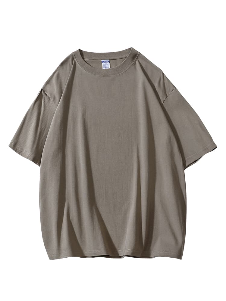 無地 シャツ やわらか天竺 リラックスシルエットTシャツ
