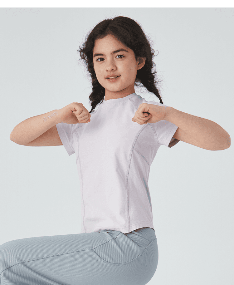 無地 Tシャツ キッズ 季節を彩るきれいめ半袖無地