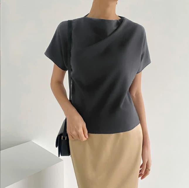 無地 Tシャツ レディース 無地 半袖 コットン ボートネック ティーシャツ