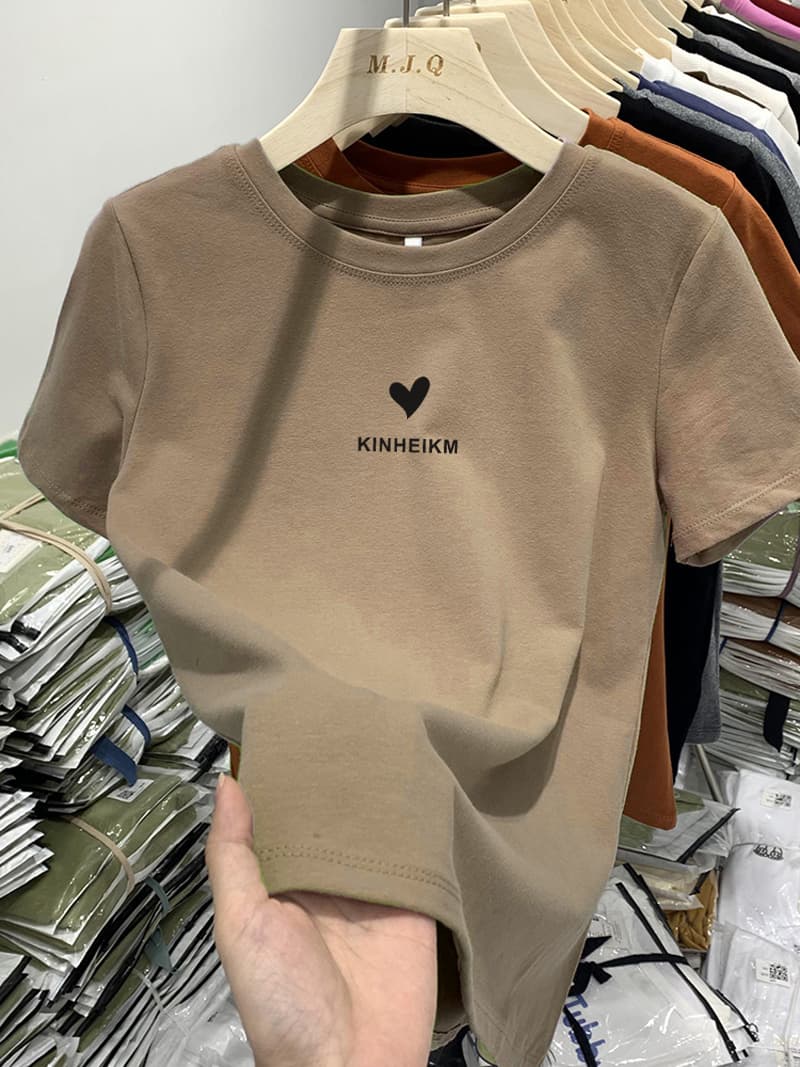 無地 シャツ すっきりシルエット 半袖シャツ