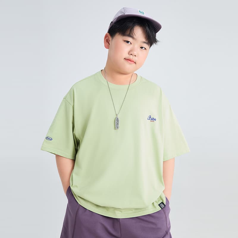 無地 Tシャツ キッズ ゆったりシルエット 子供用 無地シャツ