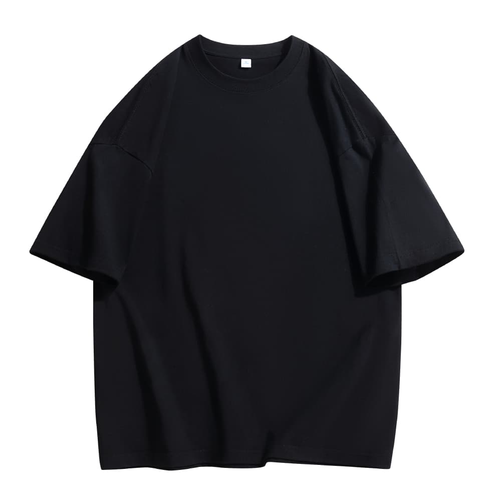 無地 Tシャツ シンプル日常着ゆったりサイズ半袖