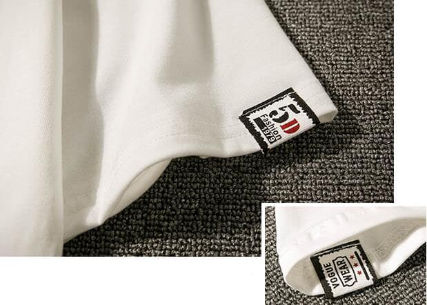 無地 Tシャツ 無地半袖ティーシャツ サイドジッパー ロング丈 男性用