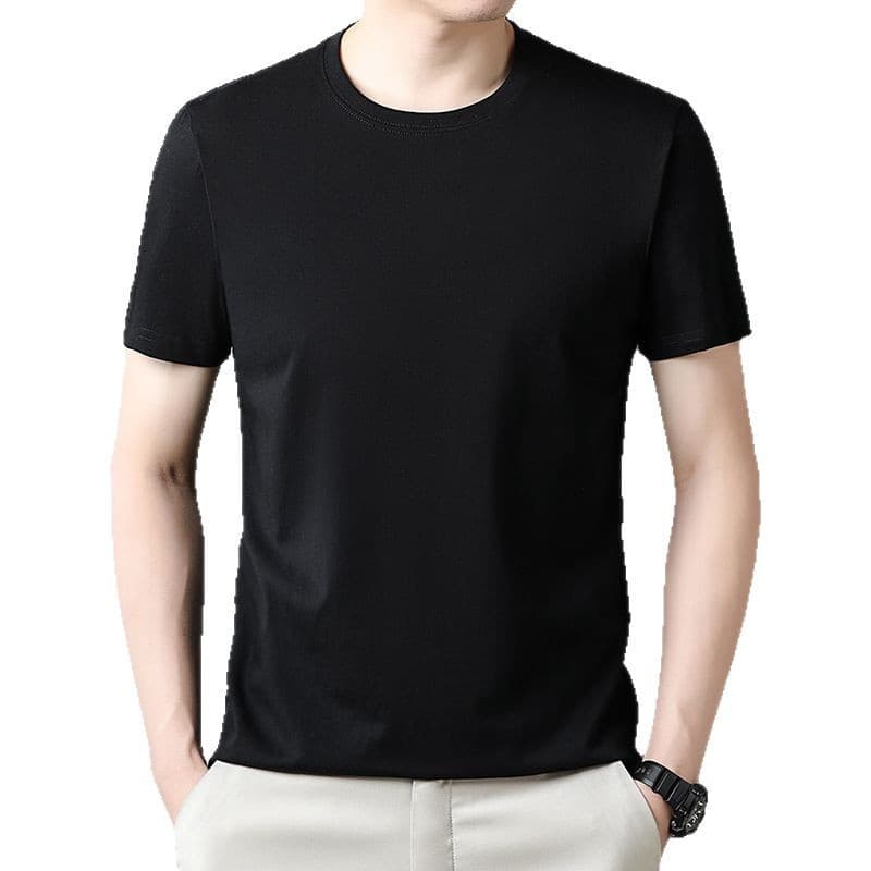 無地 Tシャツ 上質シルエット 極上クルーネック