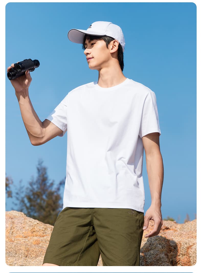 無地 Tシャツ シンプル美シルエット 快適素材 半袖