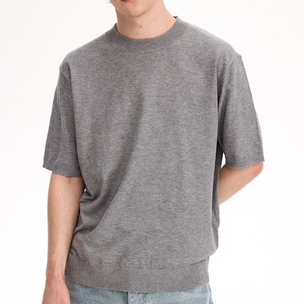 無地 Tシャツ すっきりシルエット 高品質半袖