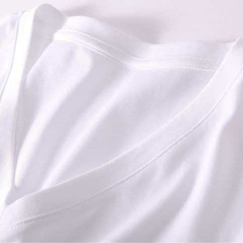 無地 Tシャツ なめらか素材 上質クルーネック半袖